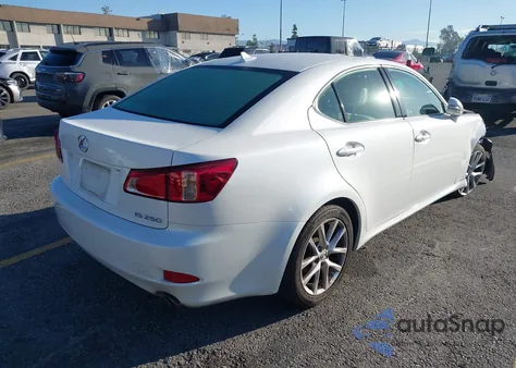 2011 Lexus Is 250 z USA, uszkodzony, nr VIN JTHBF5C27B5148796